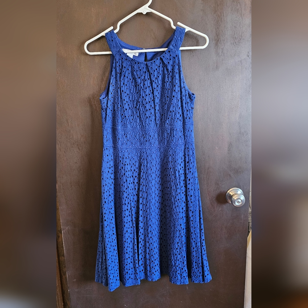 London Times navy dress